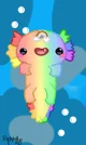 Rainbow the Axalotl 