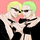 Sanji and Zoro 