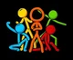 Main 6 stick figures