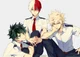 Shoto bakugo Deku 