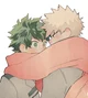 Bakudeku go to past