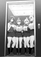 4 girls in Elavator