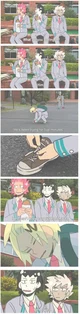 MHA-tying your shoes