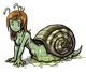Giant Snail girl 
