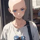 Beautiful Bald Girl