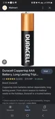 Duracell AAA battery
