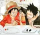 Luffy and Law