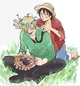 Sanji and Luffy