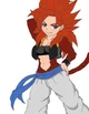 Ssj4 female gogeta