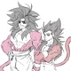SSJ4 Goku and Vegeta