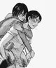 Eren and Mikasa