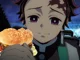 Tanjiro offers food