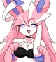 Anthro Sylveon Lady