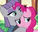 Maud and Pinkie Pie