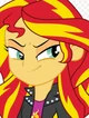 Mean sunset shimmer