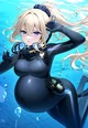 Pregnant Diver