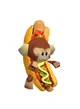 Monkey in hot dog 