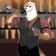 Owl bartender 