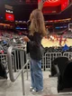 Girl in the stands
