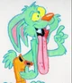 Wacky green rabbit