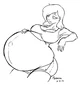 Heavily Pregnant Mom