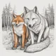 The Fox and The Wolf