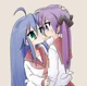 Konata and Kagami