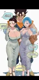 Chichi and Bulma