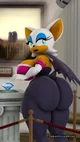 rouge the bat Butt