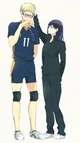 Tsukishima y Shimizu