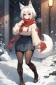 Arctic fox girl