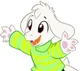 Ponytale Asriel