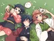 Fox trio at school