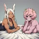 Miruko and Ashido