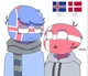Iceland and Denmark