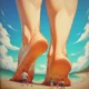 Beach Giantess
