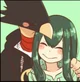 Tsuyu and tokoyami 