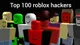 All roblox hackers