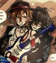 Dazai-Chuuya band AU