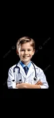 Little boy doctor