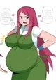 Pregnant Kushina