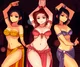3 belly dancer girls