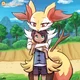 Braixen and Liam