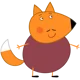 Mr fox peppa pig 