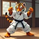 Karate Tiger Cub