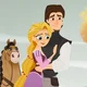 Rapunzel and Eugene 