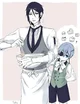 Sebastian and ciel