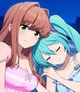 Monika and Miku