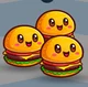 Cute burgers