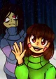 UnderS Chara Frisk